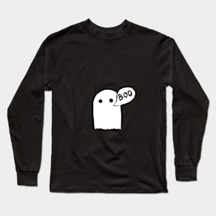 boo ghost Long Sleeve T-Shirt